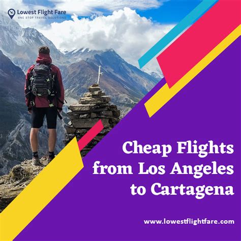 Find low-fare American Airlines flights to Cartagena. Enjoy our travel experience and great prices. Book the lowest fares on Cartagena flights today! ... Los Angeles (LAX) to. Cartagena (CTG) 05/03/24 - 05/10/24. from. $353* Updated: 4 hours ago. Round trip. I. Economy. See Latest Fare. Orlando (MCO) to. Cartagena (CTG) 05/11/24 - 05/18/24.